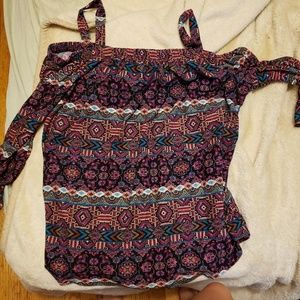 Tribal pattern shirt